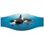 Aqua Seascapes Mask Strap Cover: Picture 1 thumbnail