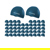 Aqua Sphere Plain Silicone Swimming Cap: Picture 1 thumbnail
