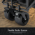 Aqua Blue Reef Heavy-Duty Folding Beach Cart ...: Picture 3 thumbnail