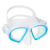 Blue Reef Freediving Mask: Picture 4 thumbnail
