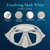 Blue Reef Freediving Mask: Picture 5 thumbnail