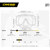 Cressi SF1 Squared Frameless Mask: Picture 3 thumbnail
