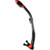 Cressi Supernova Dry Snorkel Black/Red 