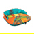HO Sports Laguna 3 Person Towable Tube: Picture 3 thumbnail