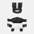 Mares XR-Rec Trim Single Backmount Set: Picture 3 thumbnail
