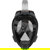 Ocean Reef Aria QR+ Full Face Snorkeling Mask Small/Medium Black 