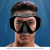 Phantom Aquatics Rapido Active Frameless Single Lens Mask: Picture 5 thumbnail