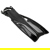 Phantom Aquatics Rapido Flipper Open Heel Fins: Picture 4 thumbnail