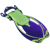 Phantom Aquatics Rapido Marine Junior Open Heel Fins: Picture 3 thumbnail