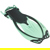 Phantom Aquatics Rapido Marine Open Heel Adjustable Fins: Picture 3 thumbnail