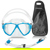 Phantom Aquatics Rapido Panto-180 Four Lens Mask and Snor...: Picture 5 thumbnail