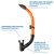 Scubapro Scuabpro Escape Semi-Dry Snorkel: Picture 4 thumbnail