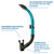 Scubapro Scuabpro Escape Semi-Dry Snorkel: Picture 4 thumbnail