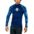 Scubapro UPF 50 Long Sleeve Rash Guard for Men Large Blue 