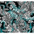 Spacefish Army Blue Octofloral Women's F...: Picture 3 thumbnail