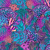 Spacefish Army Coral Kaleidoscope Socks: Picture 2 thumbnail