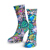 Spacefish Army Neon Fish Frenzy Socks: Picture 1 thumbnail