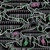 Spacefish Army Neon Jaws Socks: Picture 2 thumbnail