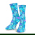 Spacefish Army Turtle Tie Dye Socks: Picture 1 thumbnail