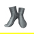 Sharkskin Chillproof Socks: Picture 1 thumbnail