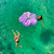SUNNYLiFE Hibiscus Pastel Lilac Luxe Lie...: Picture 9 thumbnail