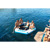 Solstice 8'6" Inflatable Hex Mesh Dock: Picture 4 thumbnail