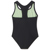 Speedo Solid Racerback One Piece for Gir...: Picture 2 thumbnail