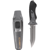 TUSA X-Pert 2 Titanium Knife, Drop Point Metallic Silver 