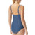 TYR Solid V-Neck Zip Controlfit Swimsuit...: Picture 2 thumbnail