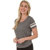 Uzzi Suzzi Burnout T-Shirt Printed Logo: Picture 3 thumbnail