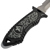 XS Scuba Neuro Knife Titanium, Black: Picture 4 thumbnail