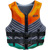 ZUP Neoprene Life Jacket for Women Black/Orange Large 