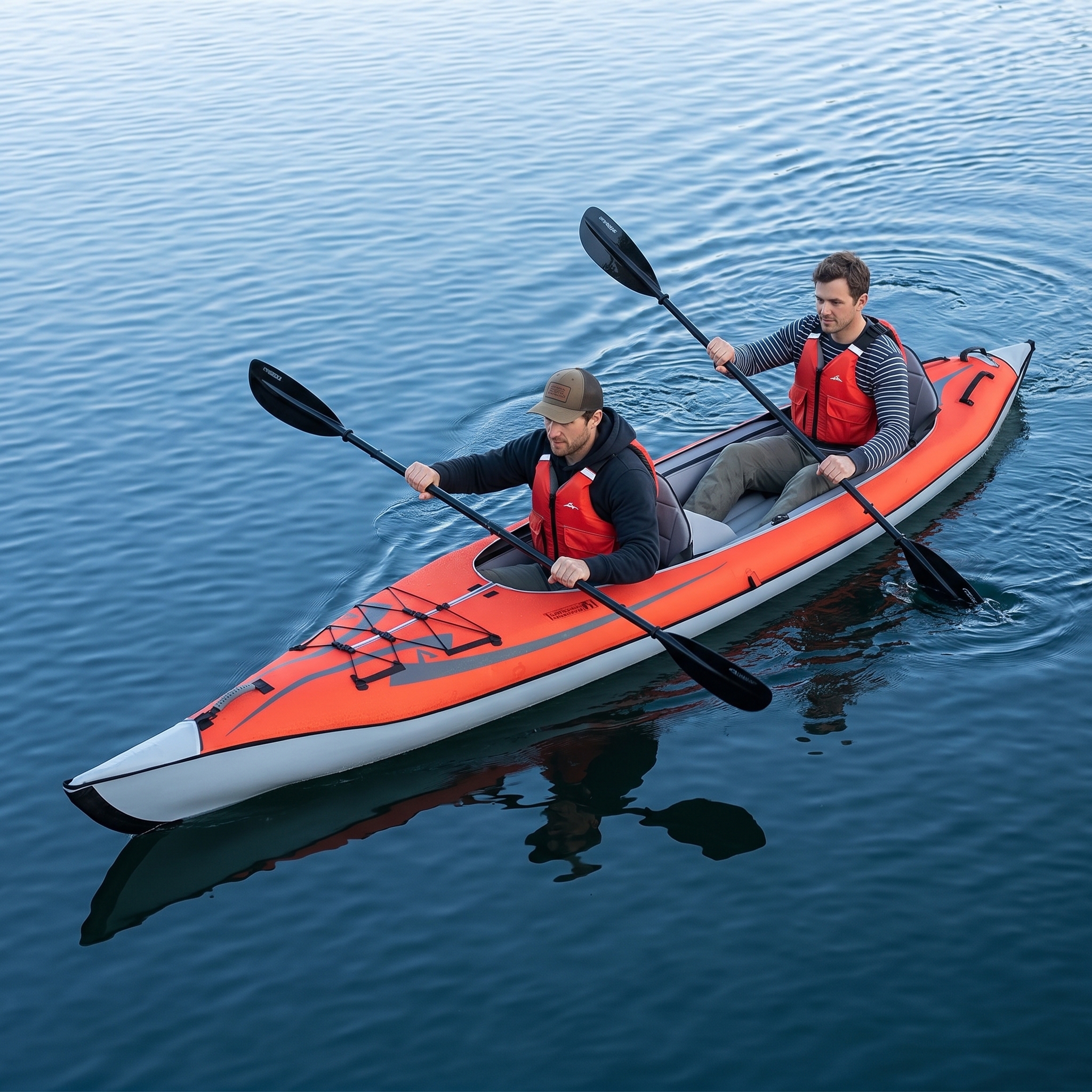 Advanced Elements AdvancedFrame Convertible 2 Person Kayak with Pump