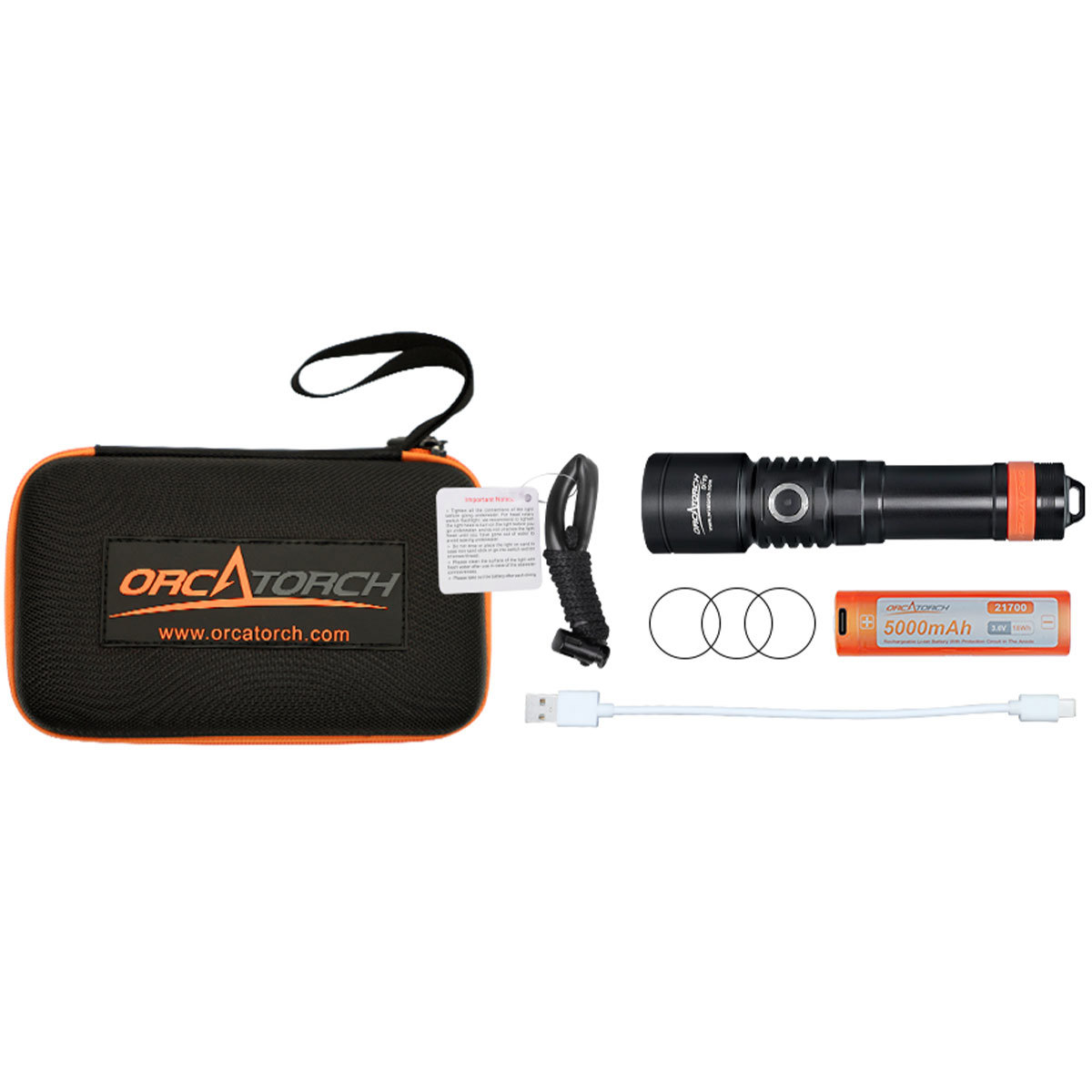 OrcaTorch D710 3000 Lumens Dive Light | eBay