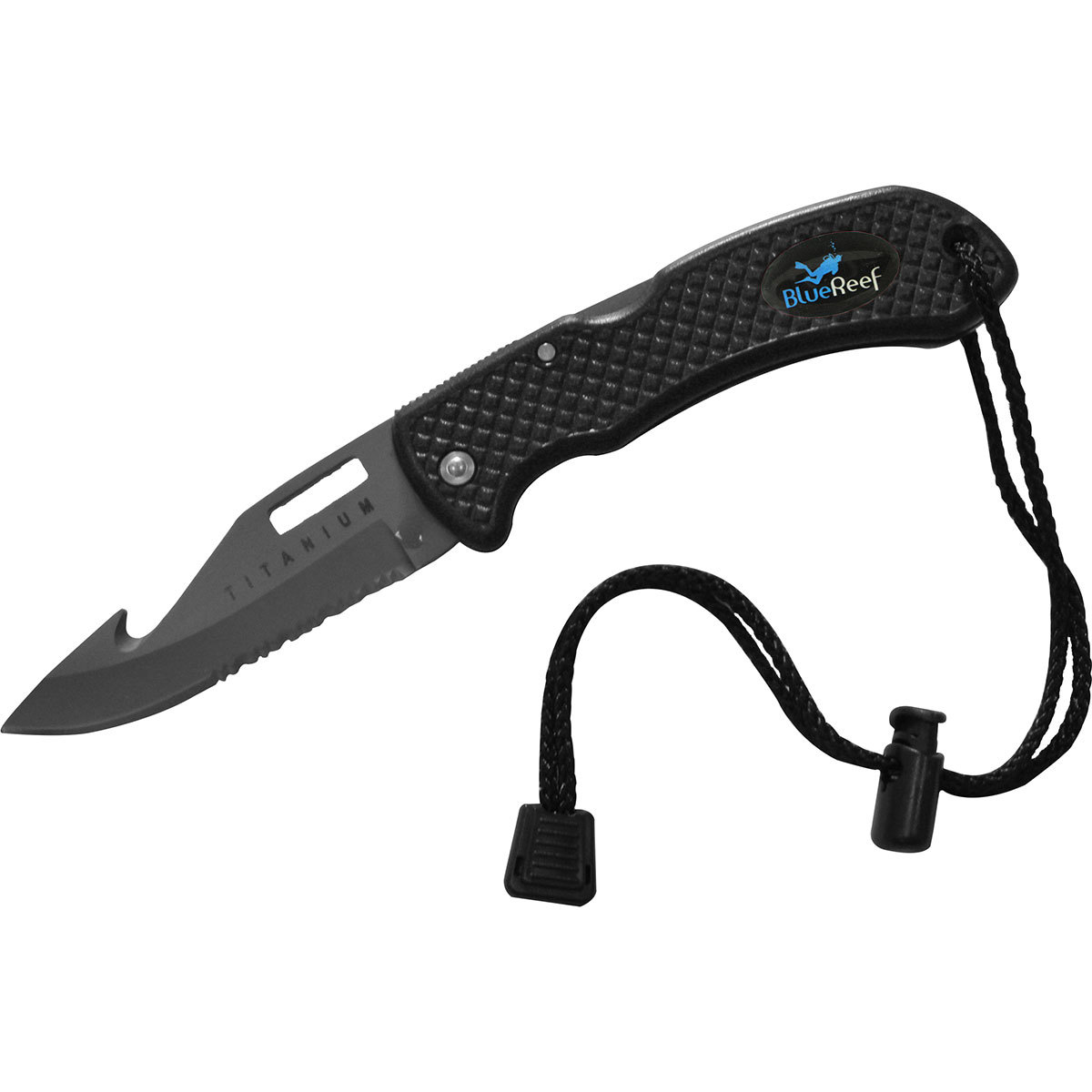 Blue Reef Scuba Titanium Folding Knife