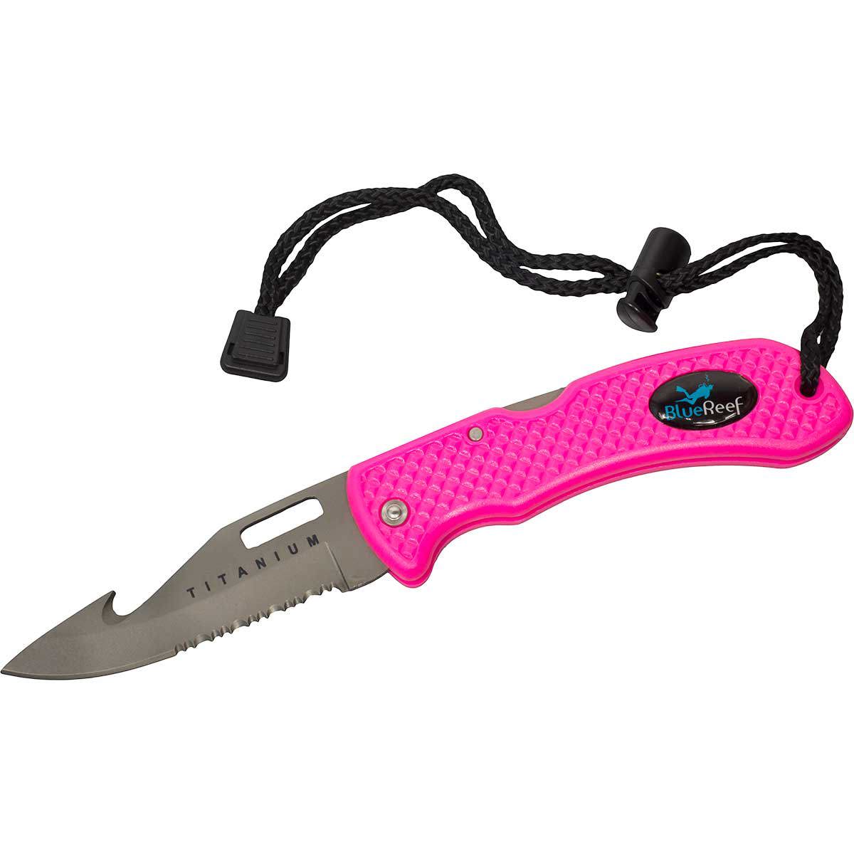Blue Reef Scuba Titanium Folding Knife