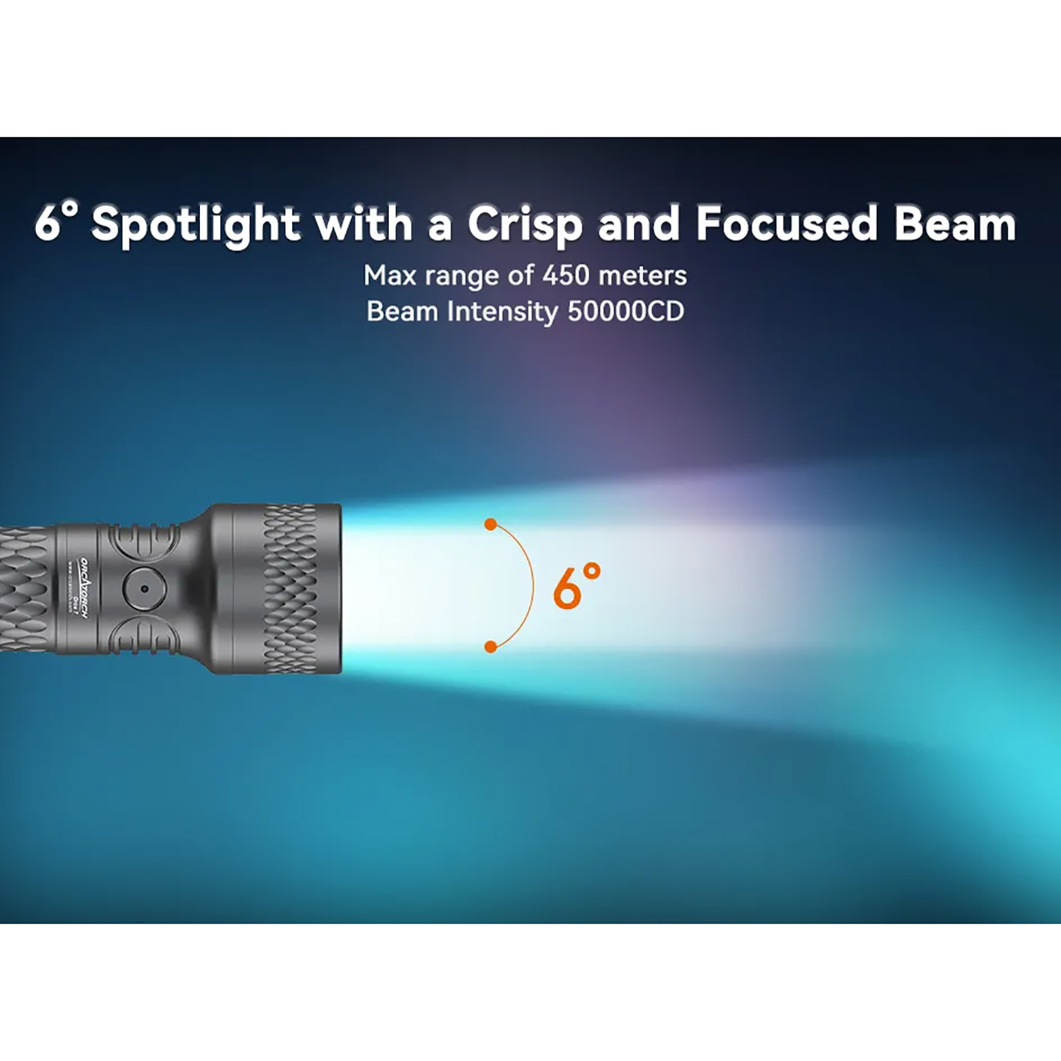 OrcaTorch Orca7 3000 Lumens Dive Light