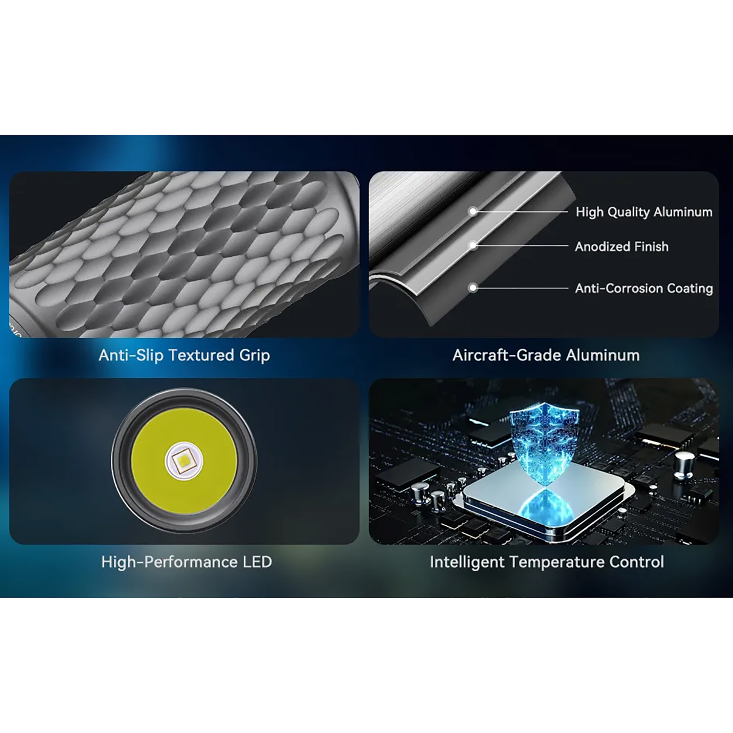 OrcaTorch Orca7 3000 Lumens Dive Light