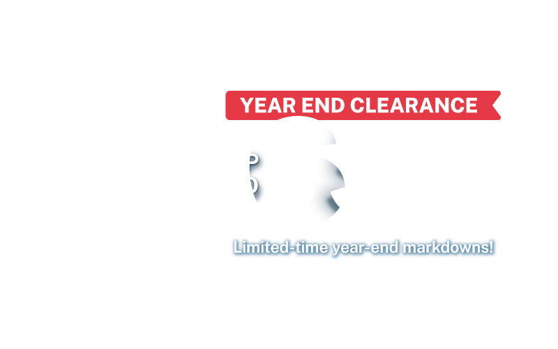 Year End Clearance - Up to 65% off select items!