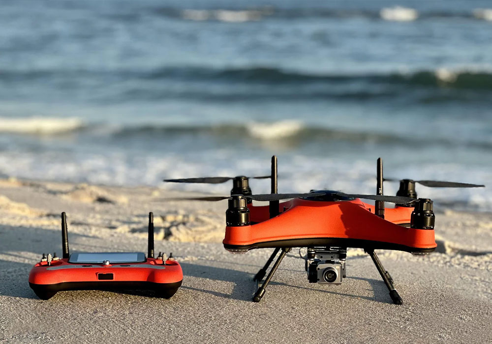 Swellpro on the Beach