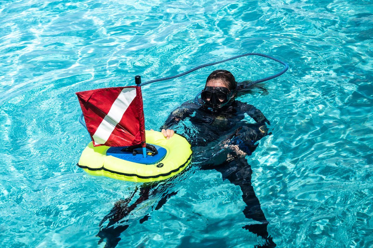 BLU3 tankless diving system travel friendly