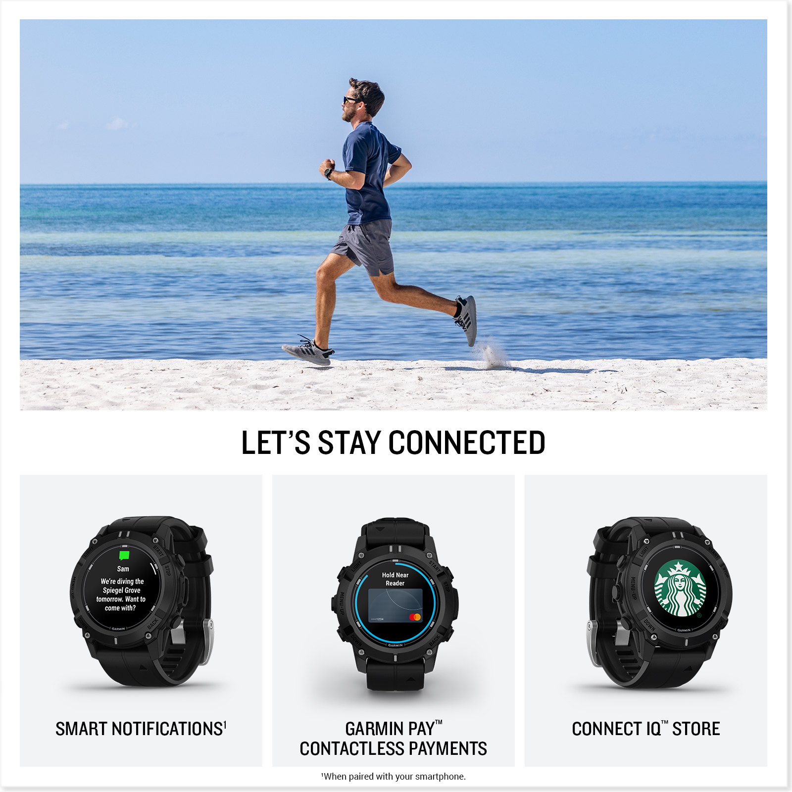 Garmin Descent G2 Let's You Stay Connected
