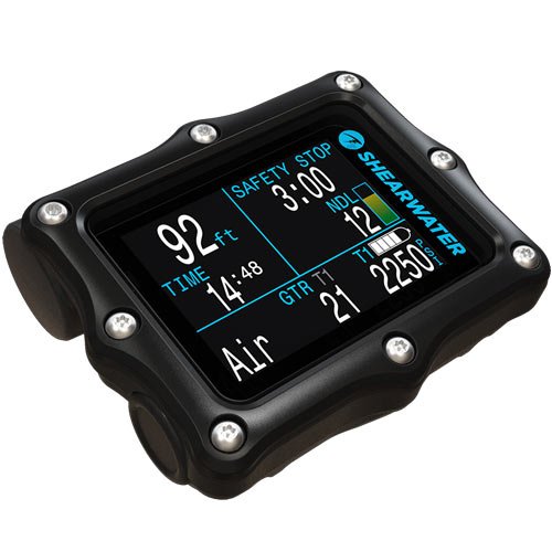 Shearwater Dive Computer Comparison Chart Scuba