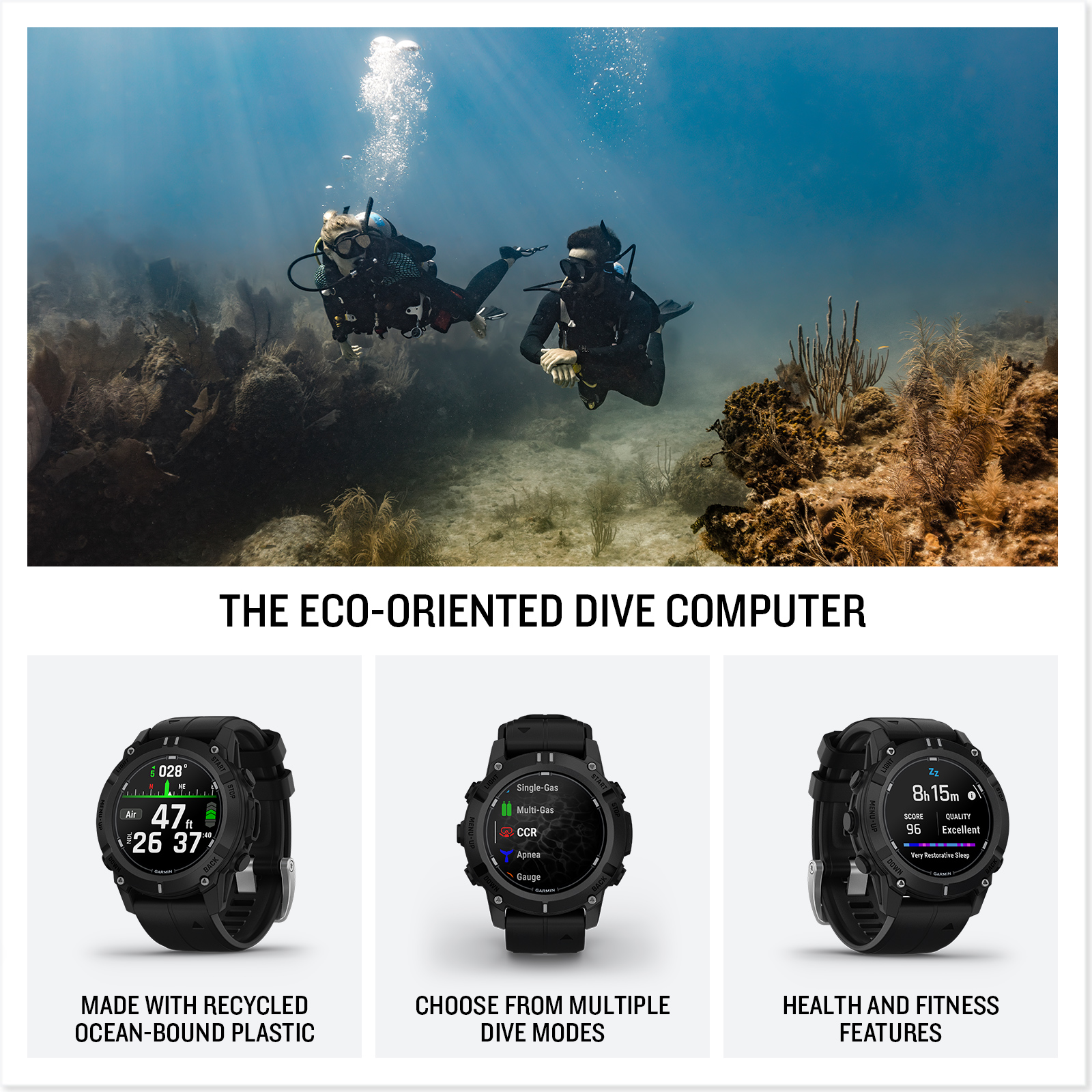 The Eco-Oriented Dive Computer - Garmin G2