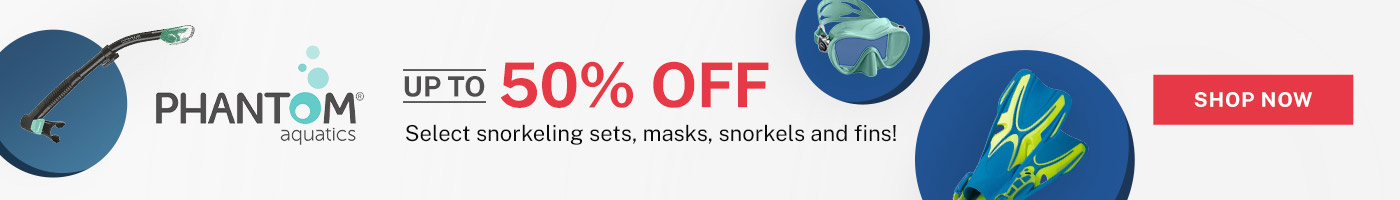 50% OFF Phantom Aquatics Snorkeling Gear