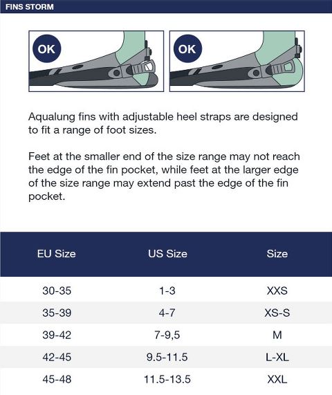 Aqualung Storm Fins