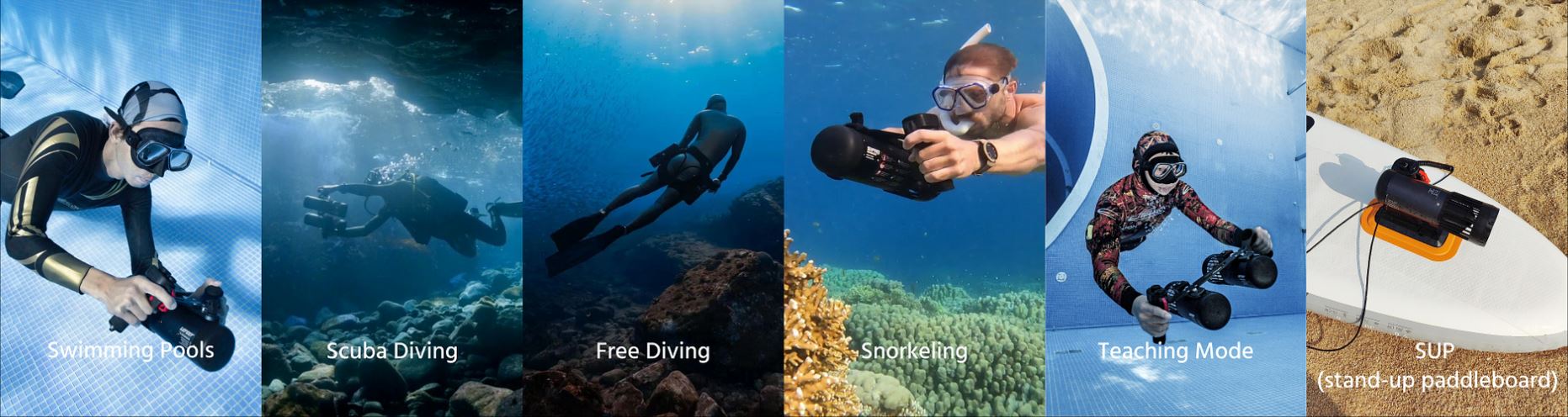 LEFEET S1 Pro Single Jet Compact Underwater Dive Scooter Kit
