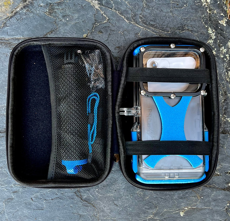 Always store your ProShotCase in the Travel Case face down to prevent any damage to the touch film.