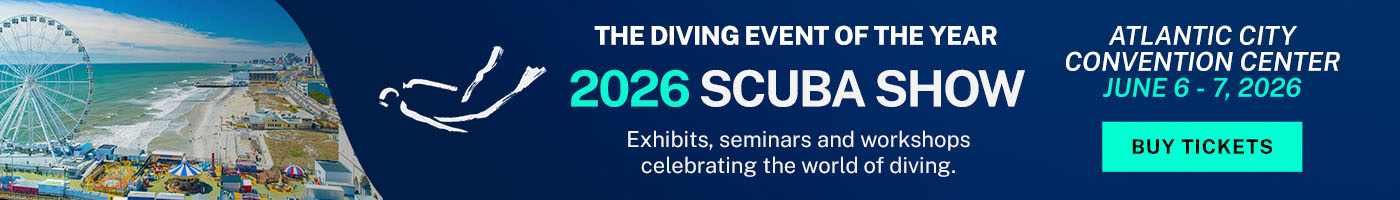 Get your tickets to the 2026 Scuba Show