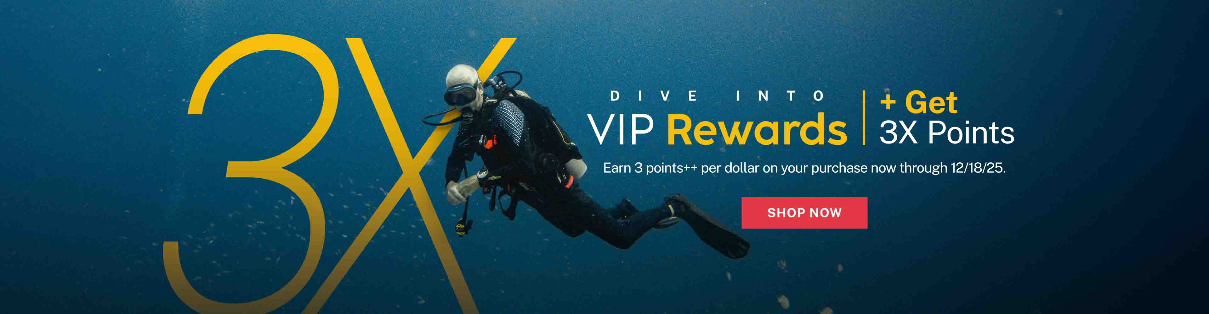 3X VIP Rewards Points